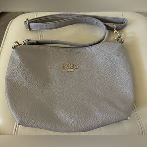 BCBG Tan/Nude Shoulder‎ Body Purse Medium Size.